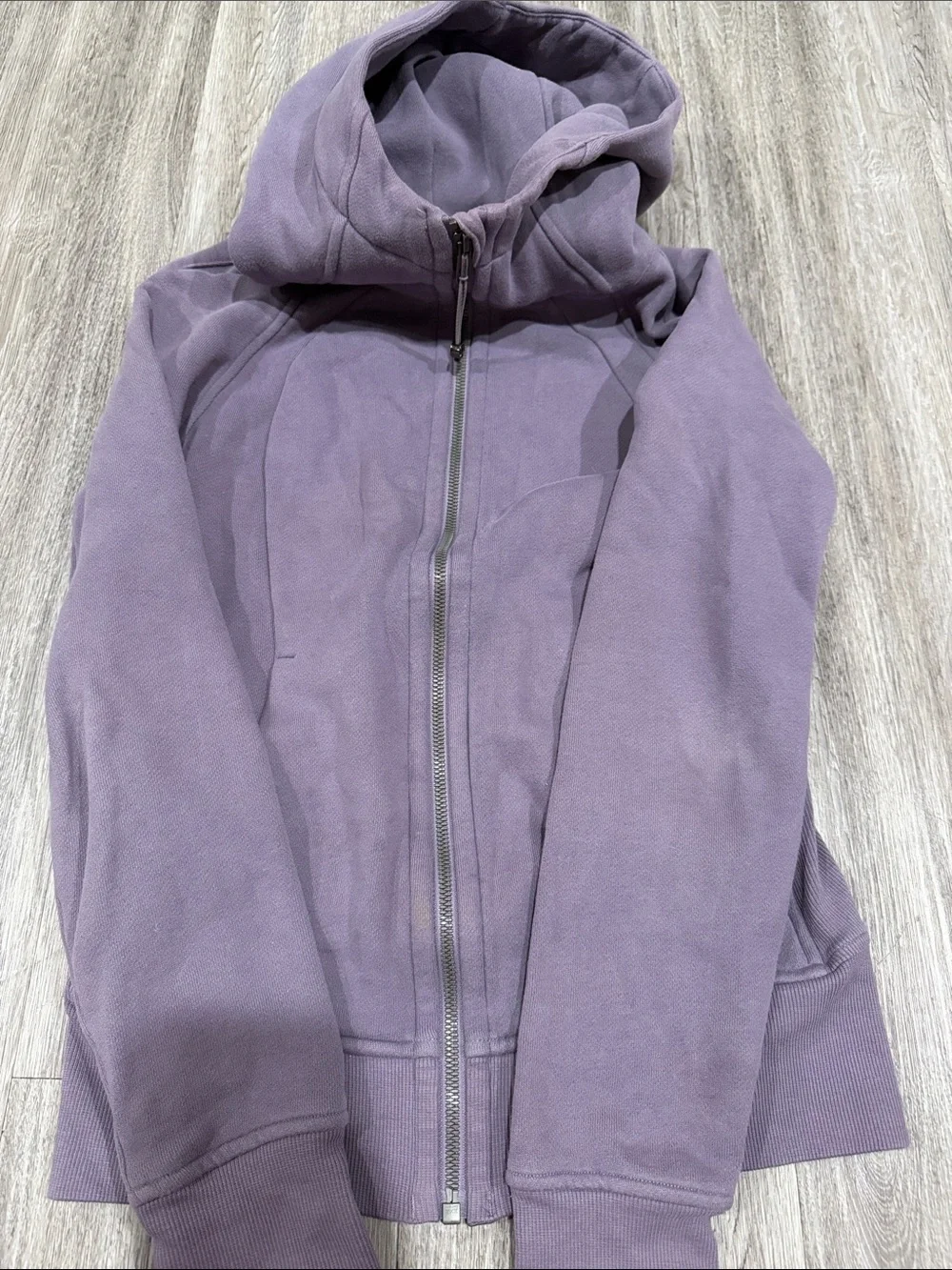 lululemon athletica Lavender Purple Full-Zip Hoodie